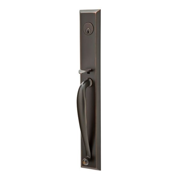 Oil Rubbed Bronze Handleset F133352HMUS10BRH234, Emtek, Mfr#: F133352HMUS10BRH234